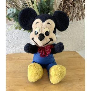 Vintage 1960s Mickey Mouse Plush California Stuffed Toys 16" Doll Walt Disney